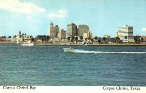 USA Corpus Christi Bay Texas Chrome Postcard 04.02