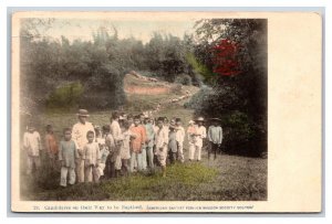 Candidates For Baptism Japan American Baptist Mission Society UNP Postcard H21