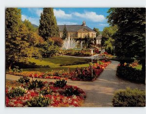 Postcard Rosengarten, Weltbad Kissingen, Germany