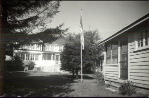 York Beach ME Harmony Hall Cabins c1950s-60s Real Photo Postcard #2