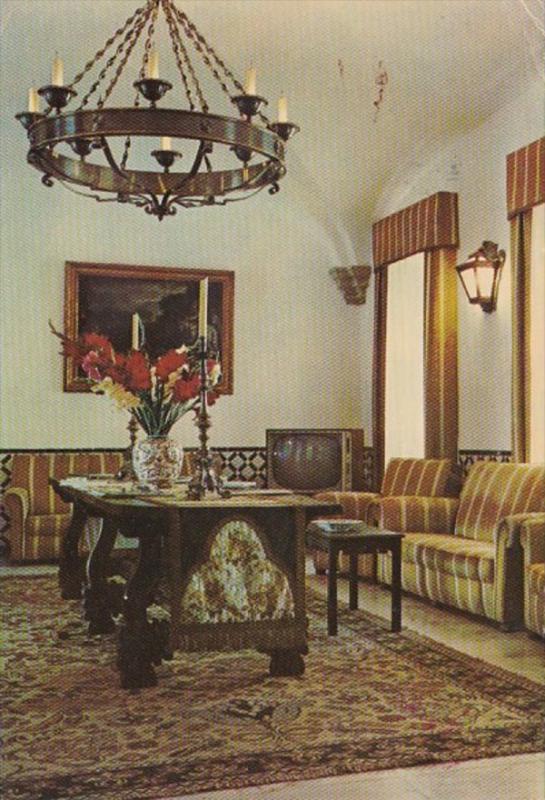 Portugal Evora Pousada Dos Loios Living Room 1979