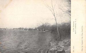 Mays Landing New Jersey Lake Lenape Waterfront Antique Postcard K39695