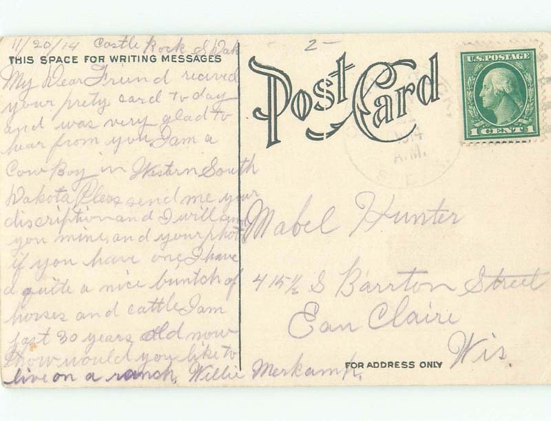 Divided-Back BANK BUILDING Buffalo New York NY E5131