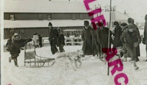 Tanana ALASKA RPPC 1915 DOG SLED RACE Ladies WOMEN'S RACE Iditarod? nr Fairbanks