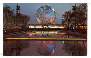 NY - NY World's Fair 1964-65. Unisphere, Fountain of the Continents
