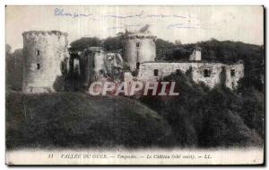 Postcard Old Valley Of The Chateau Guer Tonquedec Tonquedec