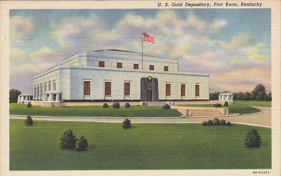 U S Gold Depository Fort Knox Kentucky