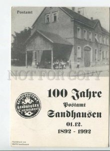 441322 Germany 1992 Gandhausen post office RPPC special cancellation advertising