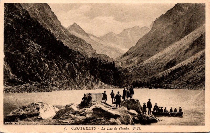 France Cauterets La lac de Gaube