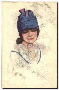 Old Postcard Fantasy Illustrator Woman Nanni