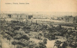 Vintage Postcard Aduana De Puerto Buenos Aires Argentina