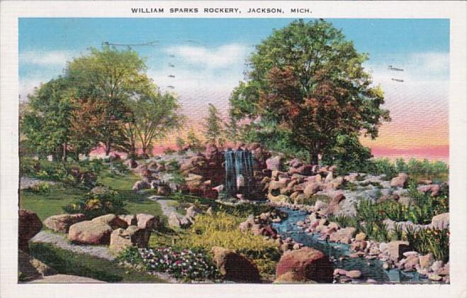 Michigan Jackson William Sparks Rockery 1941