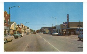 NE - Sidney. Main Street (US Hwy 30- Lincoln Highway) ca 1957