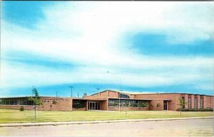 Postcard SCHOOL SCENE La Crosse Kansas KS AM4570