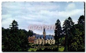 Postcard Modern Zoo De Cleres Vue Generale Du Chateau Zoo