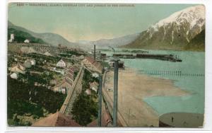 Panorama Treadwell Alaska 1910c postcard