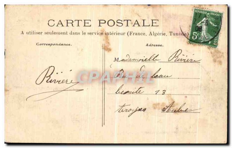 Old Postcard The Meaning Palais Synodal