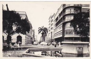 Ecuador Gquil Main Street Scene Real Photo RPPC