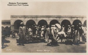 Gordon Stationary Khartoum Port Sudan Advertising Old Postcard