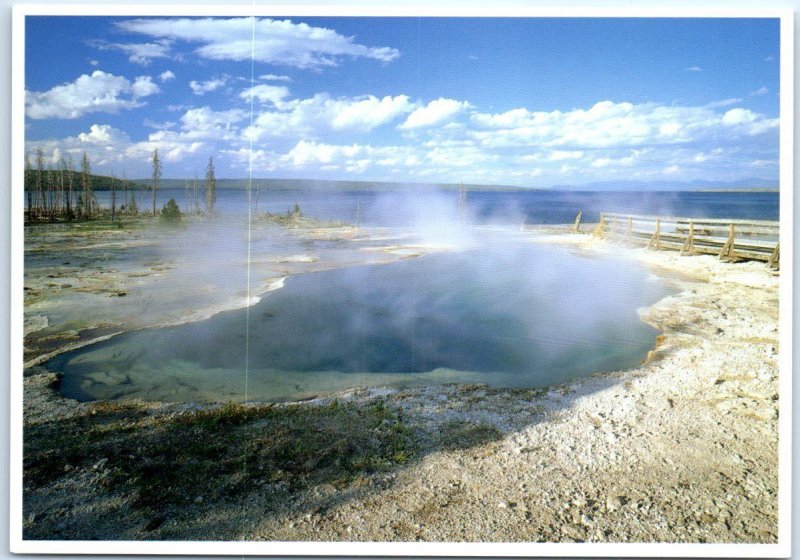 Postcard - West Thumb, Yellowstone National Park - Wyoming