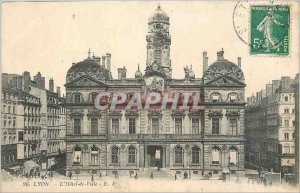 Old Postcard Lyon City Hall