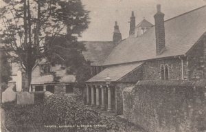 Totnes Police Station Devon Antique Rare Postcard