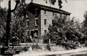 RPPC Historic Old Graue Grist Mill Hinsdale IL Vintage Postcard F04