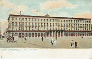 NEW ORLEANS LOUISIANA~OLD ST LOUIS HOTEL~1909 TUCK SERIES PUBLISHED POSTCARD