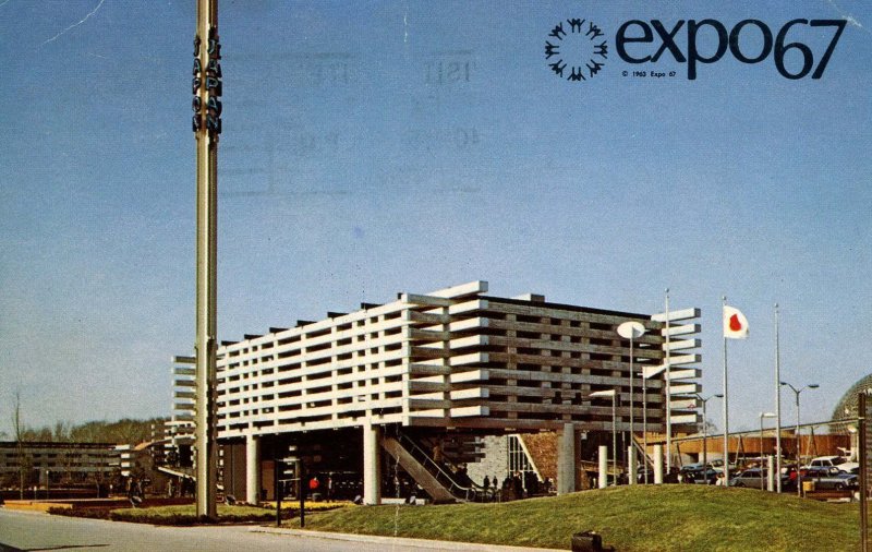 Canada - Quebec, Montreal. Expo '67. Japan Pavilion