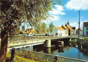 BR85697 damme the bridge belgium