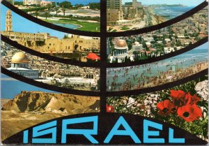 Postcard Israel Multiview