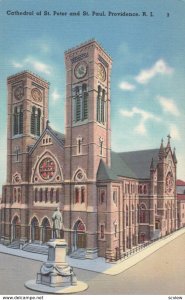 PROVIDENCE, Rhode Island, 1930-40s; Cathedral of St. Peter and St. Paul