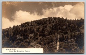 RPPC  Mount Rosa  New Hampshire - Real Photo Postcard  c1917