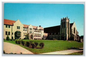 Vintage 1960's Postcard Bethlehem Lutheran Church Fort Wayne Indiana