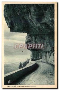 Old Postcard Dauphine Vercors Route de Saint Pancras