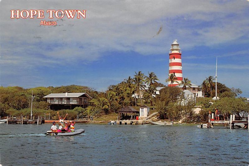 Hope Town Abaco Lighthouse 1992 