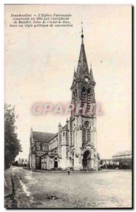 Rambouillet - L & # 39Eglise Old Postcard