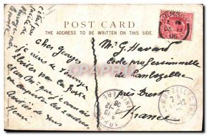 Postcard Old Boat Sailboat