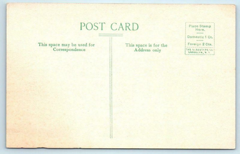 GENEVA, New York NY ~ Medbery Hall HOBART COLLEGE Albertype Postcard