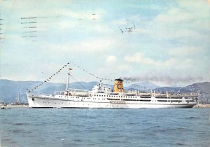 MN Franca C Costa Line Ship 1960 