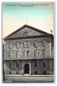 Stillwater MN, Office Building And Main Entrance Minnesota State Prison Postcard