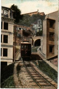 CPA Lyon- Le chemin de fer a cremaillere de Fourvieres FRANCE (1025281)