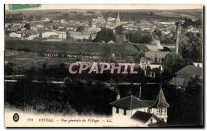 Old Postcard Vittel Village General view