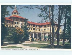 Pre-1980 HOTEL SCENE Pinehurst North Carolina NC B3728