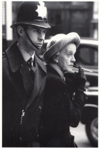 London Policeman Arresting Smoking Transvestite Gay Interest Postcard