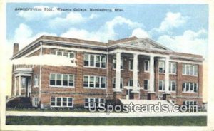 Administration Building, Women's College in Hattiesburg, Mississippi