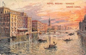 Hotel Regina, Grand Canal Venezia Italy 1924 