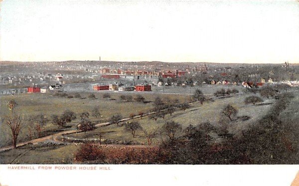 Haverhill from Powder House Hill in Haverhill, Massachusetts