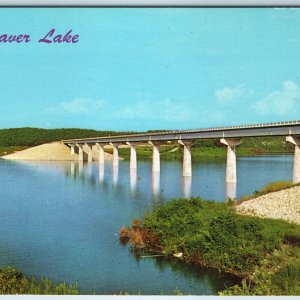 1965 Near Rogers, AK Beaver Lake Bridge Gateway Bentonville Huntsville Ark A239