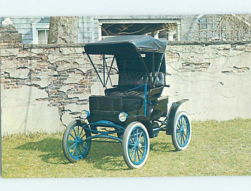 Chrome VERY OLD ELECTRIC CAR AT MUSEUM Pittsburgh Pennsylvania PA